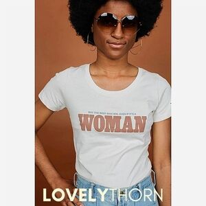 THE BEE & THE FOX // may the best man win, even if it's a WOMAN tee